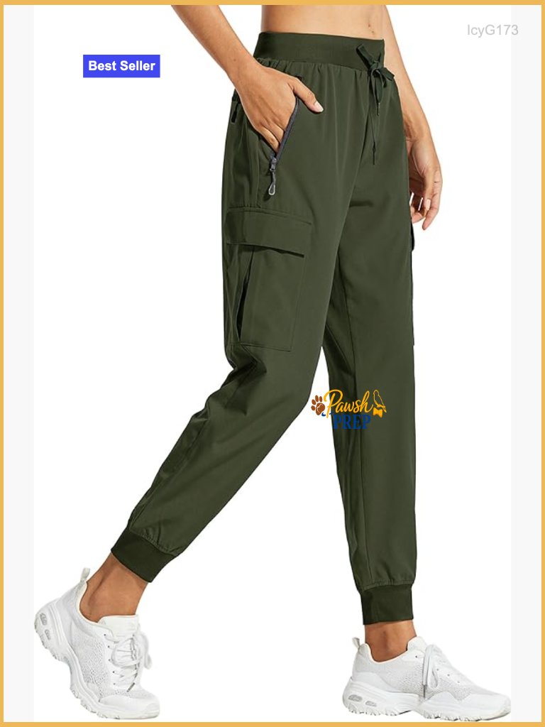 Lightweight Quick Dry Cargo Joggers Hiking Pants Regular Fit